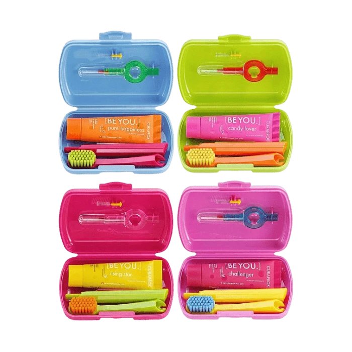 CURAPROX TRAVEL SET МИНИ ПАСТА+ЩЕТКА+ЕРШИК 