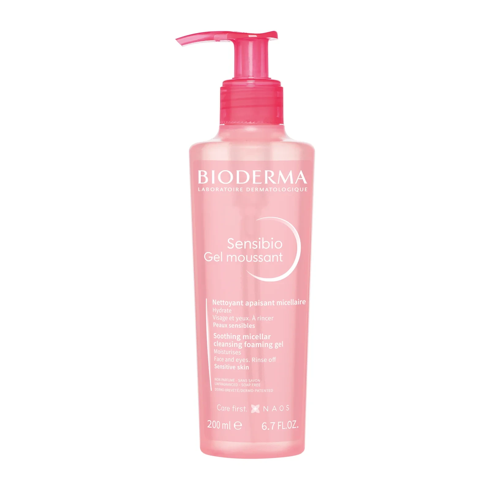 BIODERMA SENSIBIO FOAMING GEL MOUSSANT ГЕЛЬ-МУСС ДЛЯ УМЫВАНИЯ