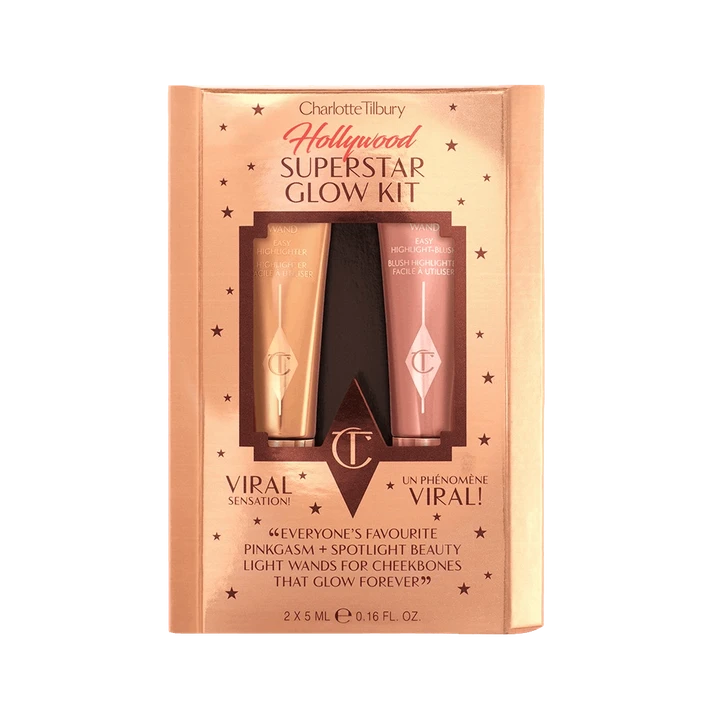 CHARLOTTE TILBURY HOLLYWOOD SUPERSTAR GLOW KIT НАБОР