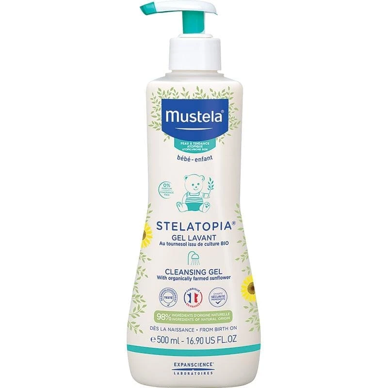 MUSTELA STELATOPIA CLEANSING GEL ГЕЛЬ ОЧИЩАЮЩИЙ ДЛЯ КУПАНИЯ 
