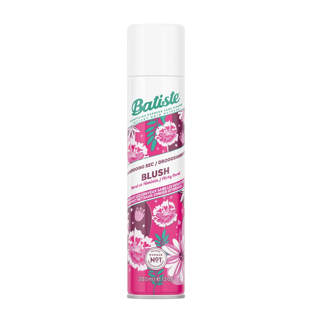 BATISTE BLUSH FLORAL&FLIRTY DRY SHAMPOO СУХОЙ ШАМПУНЬ