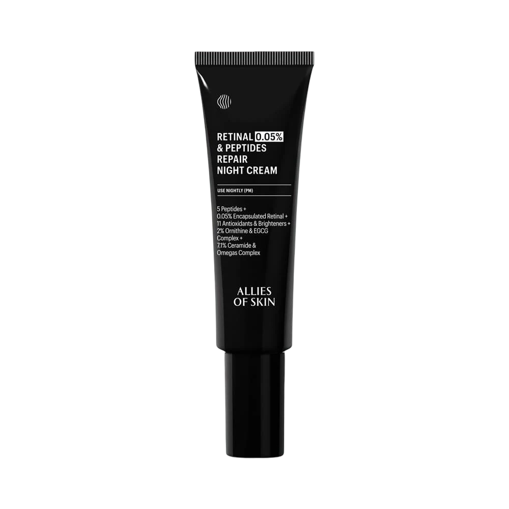ALLIES OF SKIN 0.05% RETINAL & PEPTIDES REPAIR NIGHT CREAM НОЧНОЙ АНТИВОЗРАСТНОЙ КРЕМ 