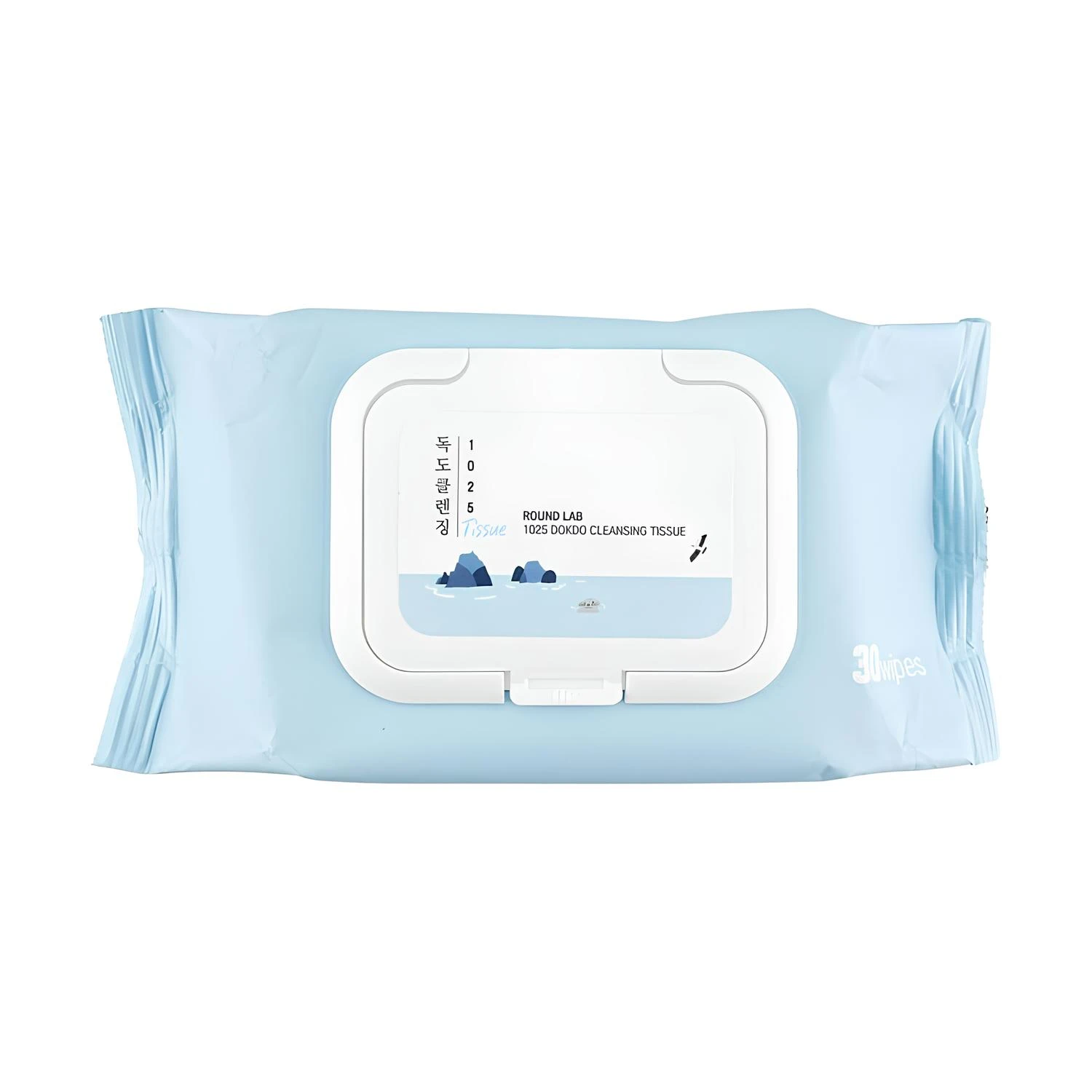 ROUND LAB DOKDO CLEANSING TISSUE САЛФЕТКИ ДЛЯ СНЯТИЯ МАКИЯЖА
