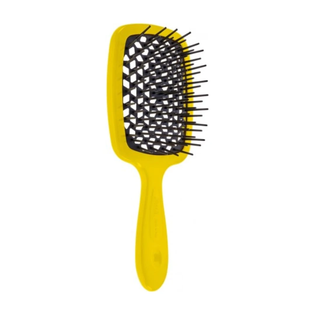 JANEKE SUPERBRUSH SMALL ЖЕЛТО-ЧЕРНАЯ РАСЧЕСКА