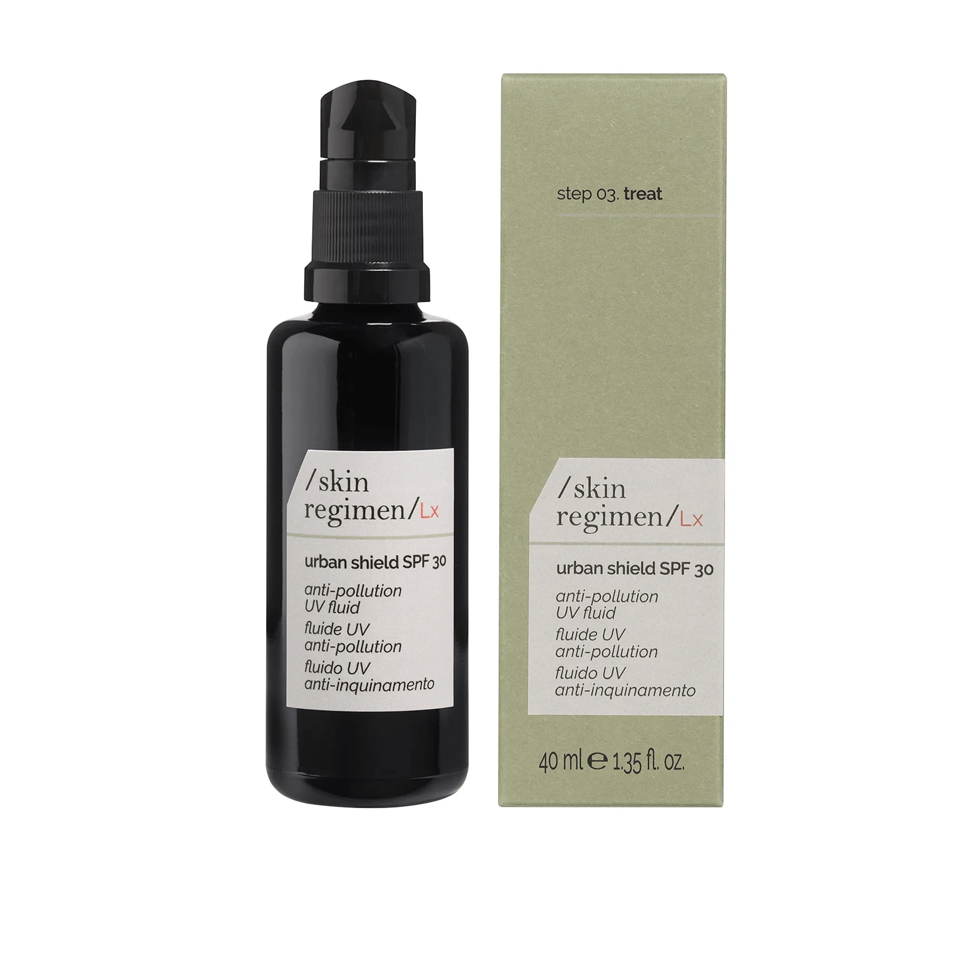 SKIN REGIMEN LX URBAN SHIELD SPF 30 СПФ ДЛЯ РОВНОГО ТОНА ЛИЦА 