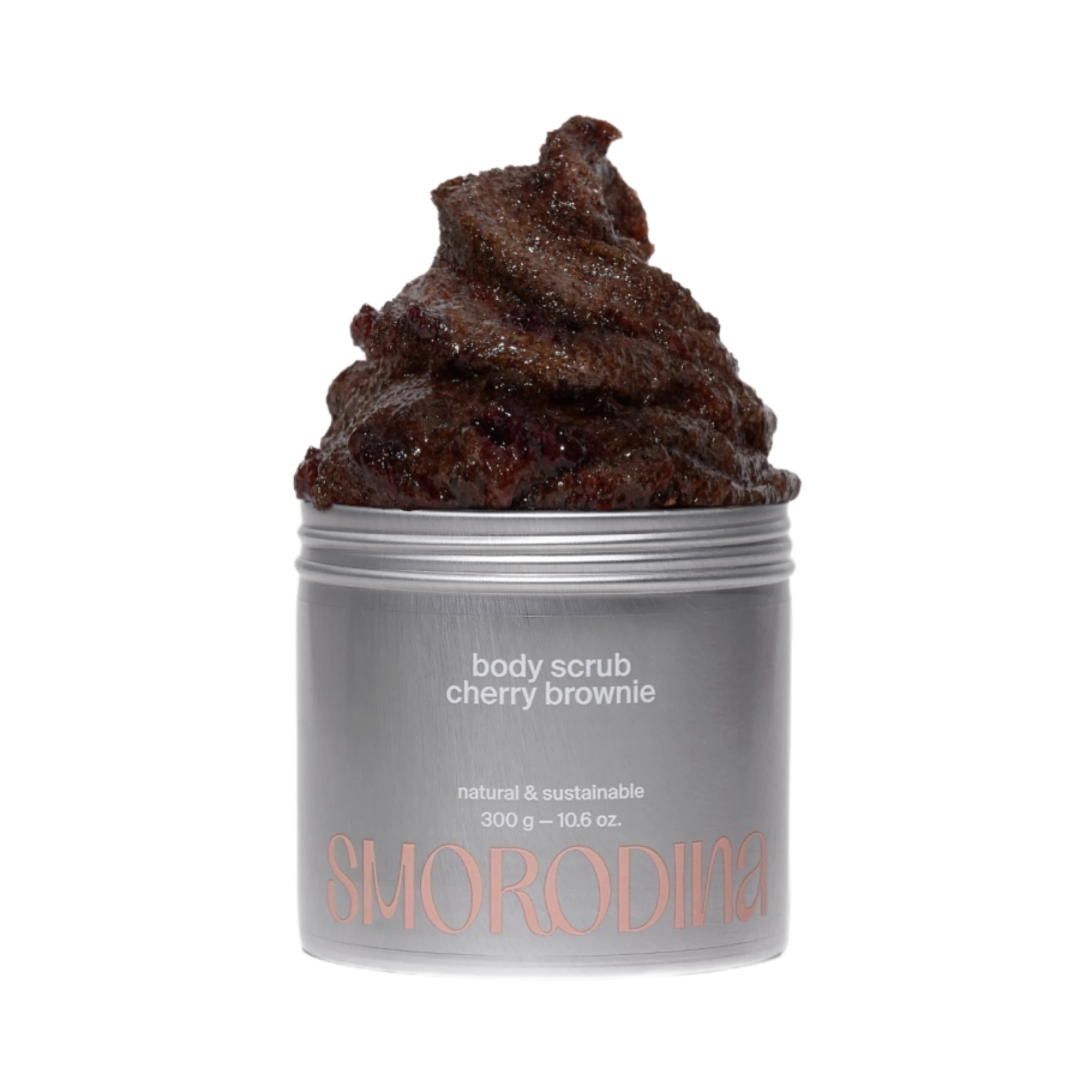 SMORODINA BODY SCRUB CHERRY BROWNIE СКРАБ-ЖЕЛЕ ДЛЯ ТЕЛА ВИШНЕВЫЙ БРАУНИ  