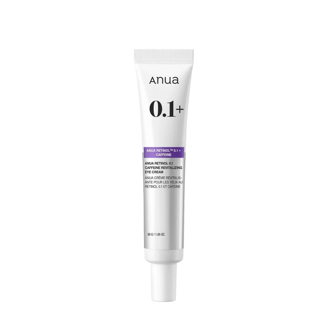 ANUA RETINOL 0.1 + CAFFEINE REVITALIZING EYE CREAM КРЕМ ВОКРУГ ГЛАЗ