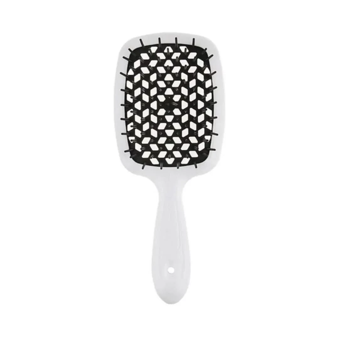 JANEKE SUPERBRUSH SMALL БЕЛО-ЧЕРНАЯ РАСЧЕСКА