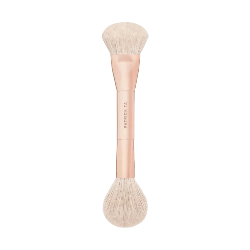 PATRICK TA DUAL-ENDED BLUSH BRUSH FOR FACE 3 КИСТЬ ДЛЯ РУМЯН 