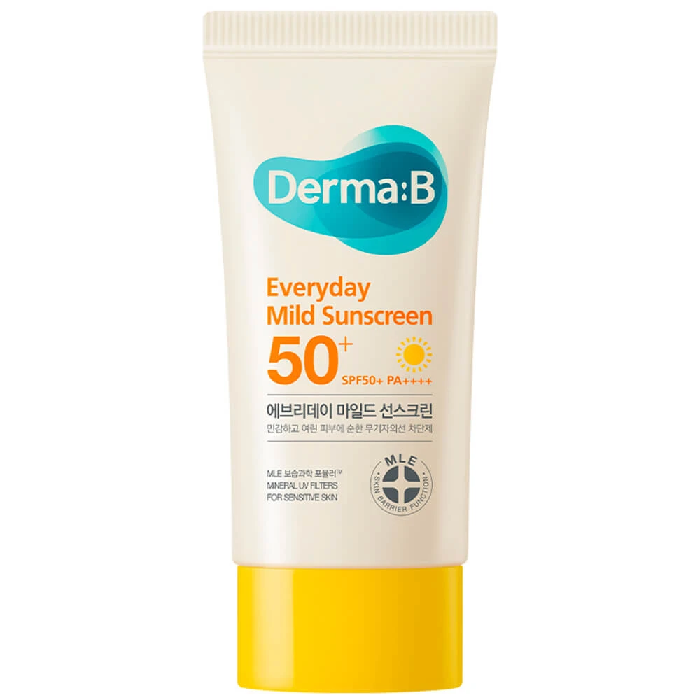 DERMA:B EVERYDAY MILD SUNSCREEN 50+ СПФ КРЕМ 