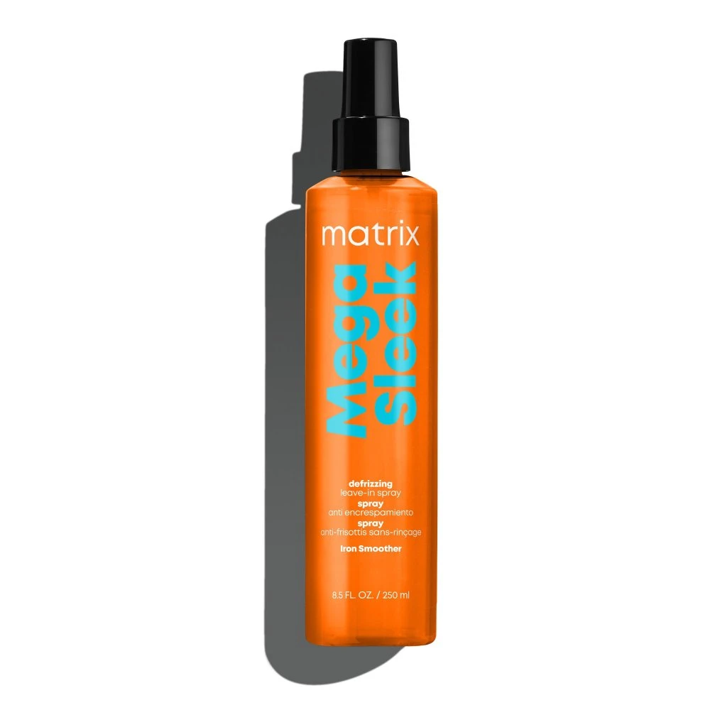 MATRIX MEGA SLEEK DEFRIZZING LEAVE IN SPRAY ТЕРМОЗАЩИТНЫЙ СПРЕЙ ПРОТИВ ПУШИСТОСТИ 