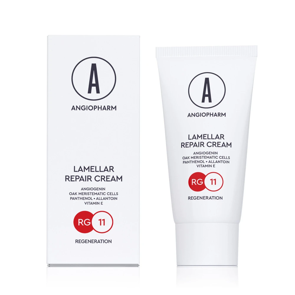 ANGIOPHARM LAMELLAR REPAIR CREAM ЛАМЕЛЛЯРНЫЙ ВОССТАНАВЛИВАЮЩИЙ СКЕМ 