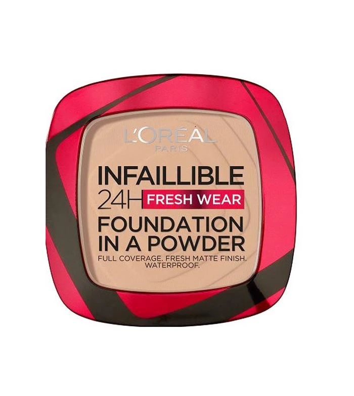 L'OREAL INFAILLIBLE 24H FRESH WEAR FOUNDATION IN A POWDER ПУДРА 