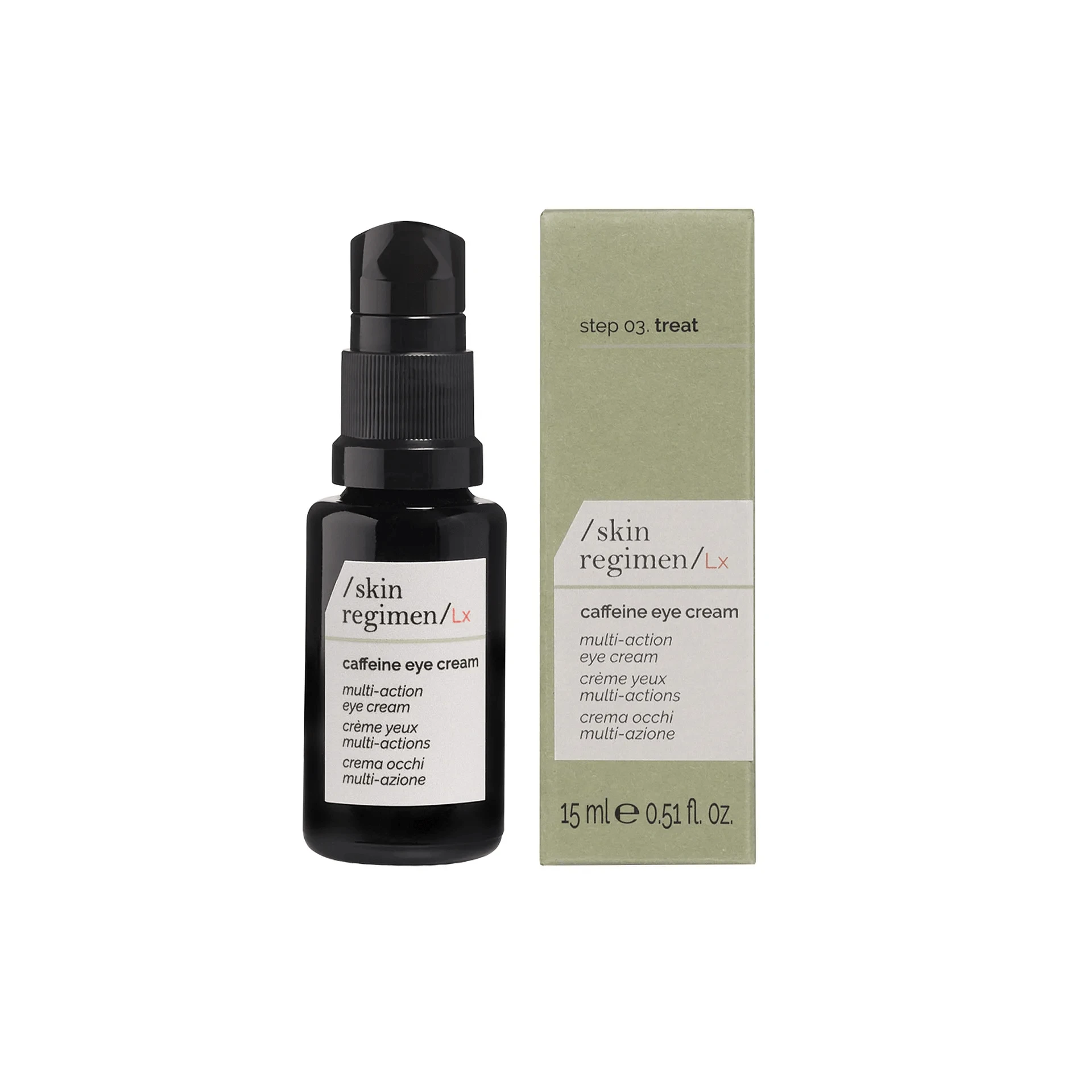 SKIN REGIMEN LX CAFFEINE EYE CREAM КРЕМ ДЛЯ ГЛАЗ С КОФЕИНОМ 