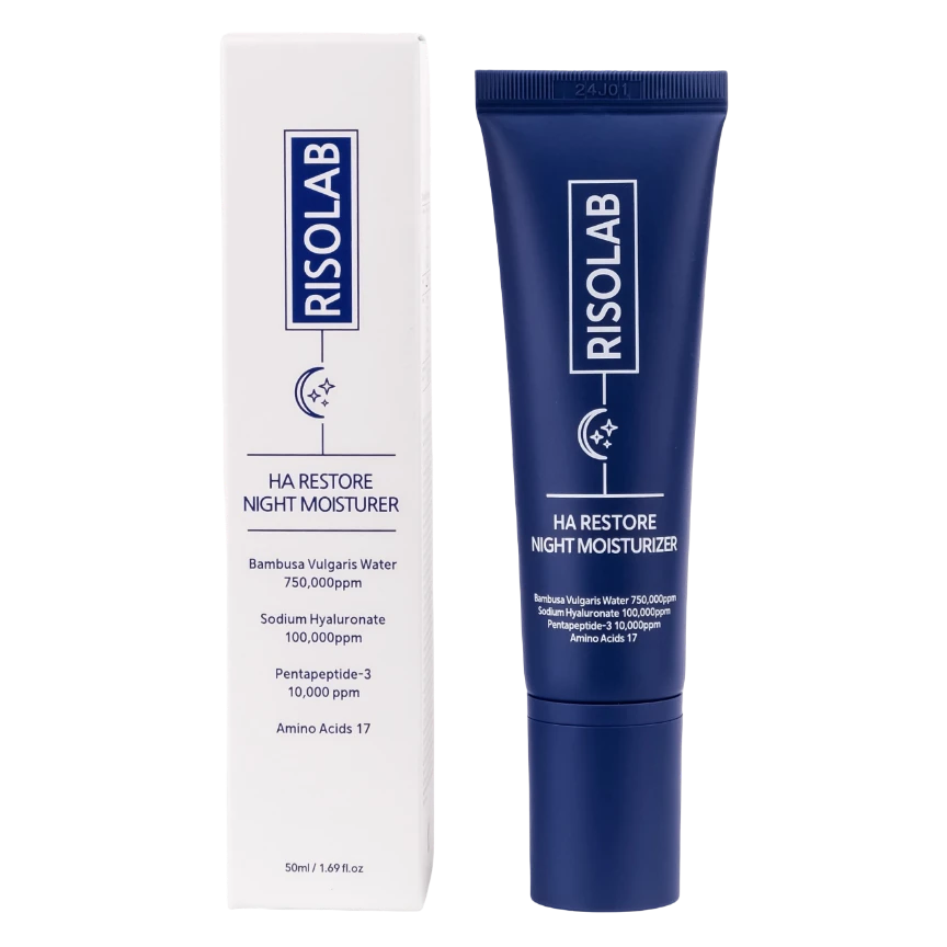 RISOLAB HA RESTORE NIGHT MOISTURER НОЧНОЙ УВЛАЖНЯЮЩИЙ КРЕМ 