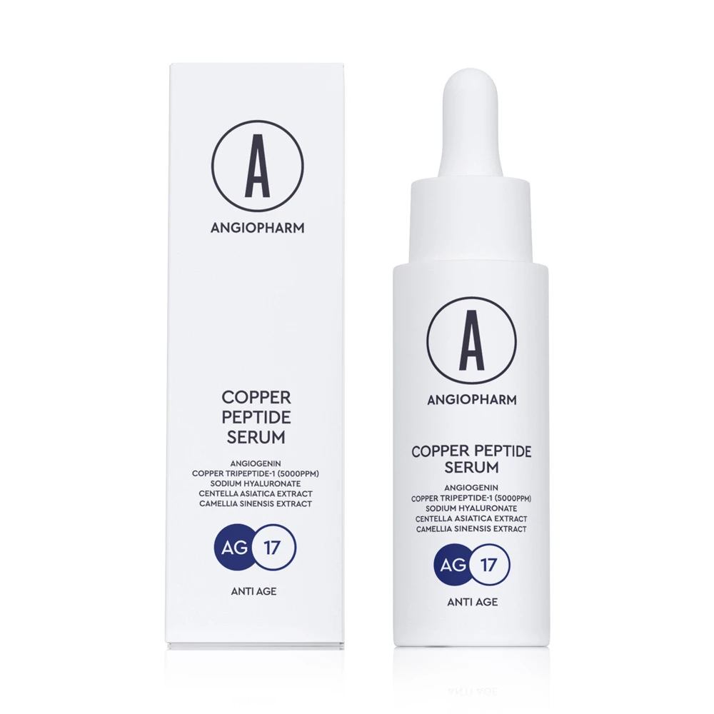 ANGIOPHARM COPPER PEPTIDE SERUM СЫВОРОТКА С ПЕПТИДОМ МЕДИ 