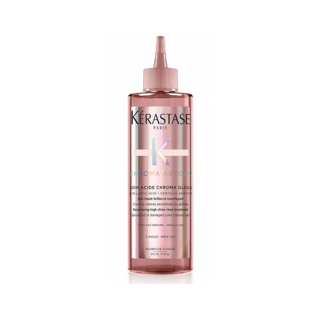 KERASTASE CHROMA  ABSOLU SOIN ACIDE CHROMA GLOSS ВЫРАВНИВАЮЩИЙ СМЫВАЕМЫЙ ФЛЮИД