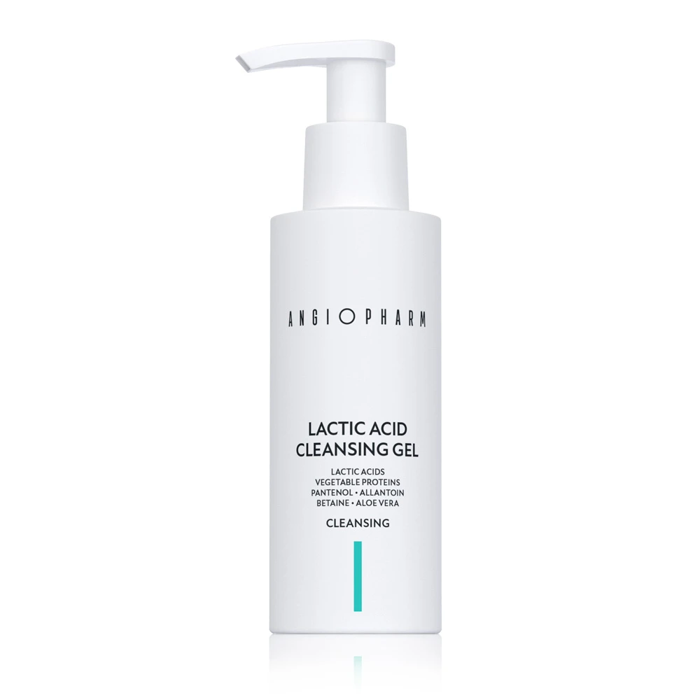 ANGIOPHARM LACTIC ACID CLEANSING GEL ГЕЛЬ ДЛЯ УМЫВАНИЯ С МОЛОЧНОЙ КИСЛОТОЙ 