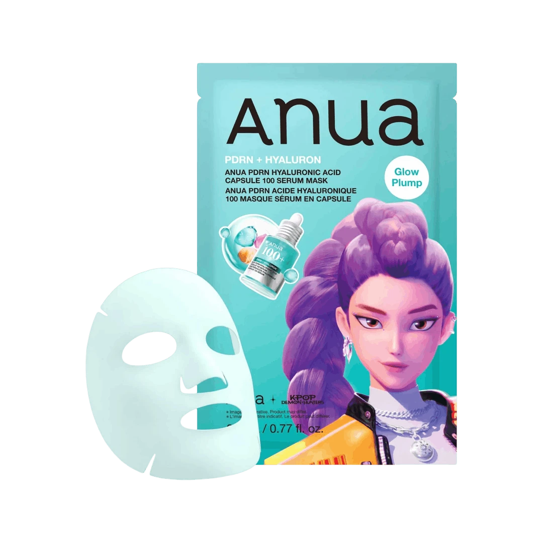 ANUA K-POP DEMON HUNTERS PDRN + HYALURON SERUM MASK МАСКА ДЛЯ ЛИЦА