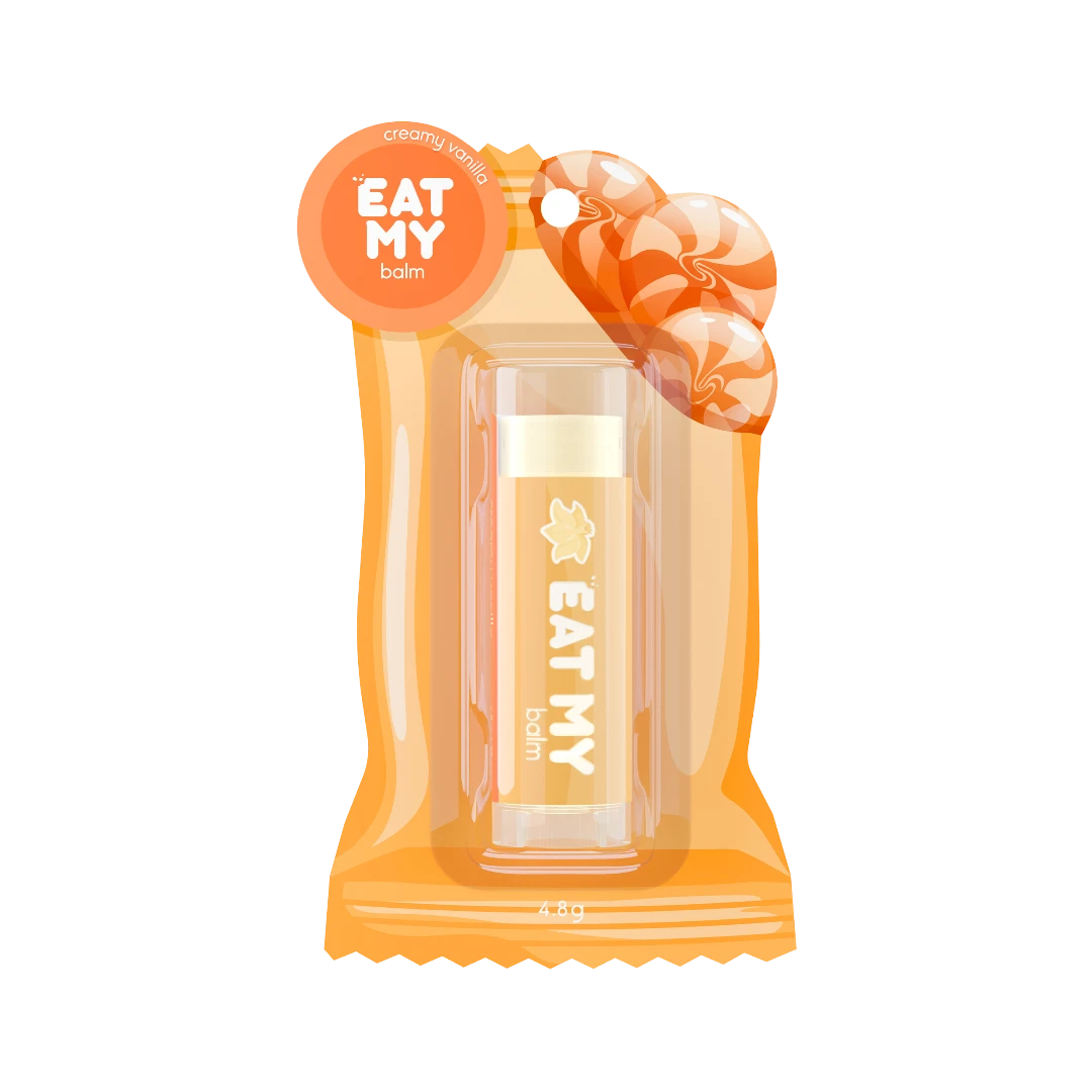 EAT MY BALM БАЛЬЗАМ ДЛЯ ГУБ СЛИВОЧНАЯ ВАНИЛЬ