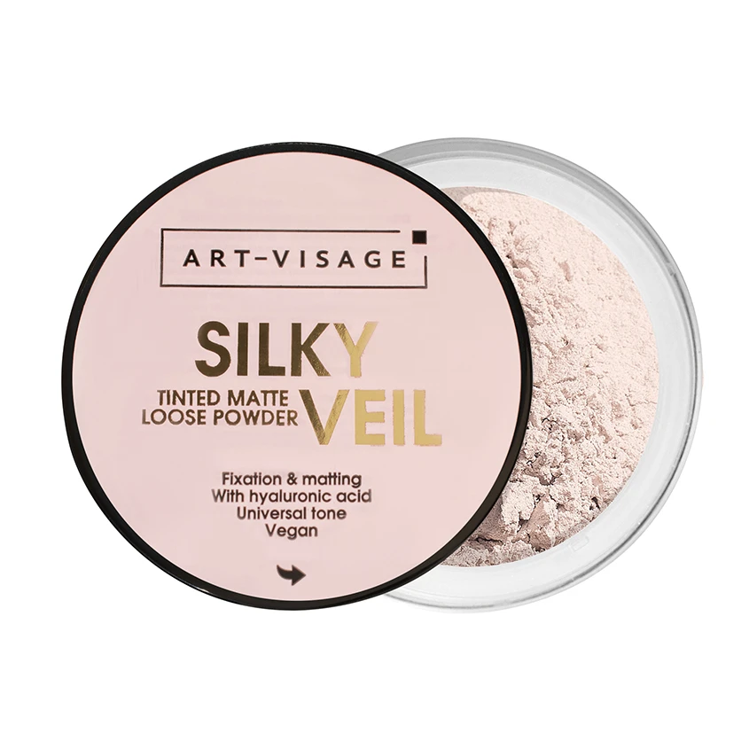 ART-VISAGE SILKY VEIL LUMINOUS LOOSE POWDER РАССЫПЧАТАЯ ПУДРА