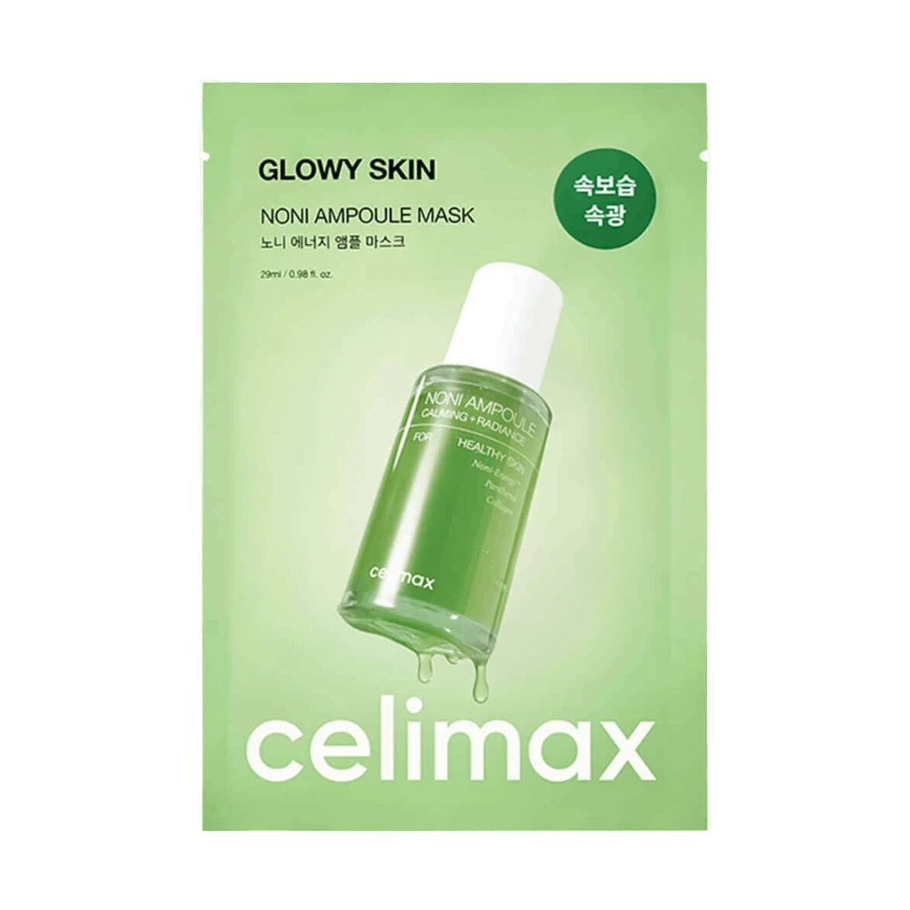 CELIMAX GLOWY SKIN NONI AMPOULE MASK ТКАНЕВАЯ МАСКА 