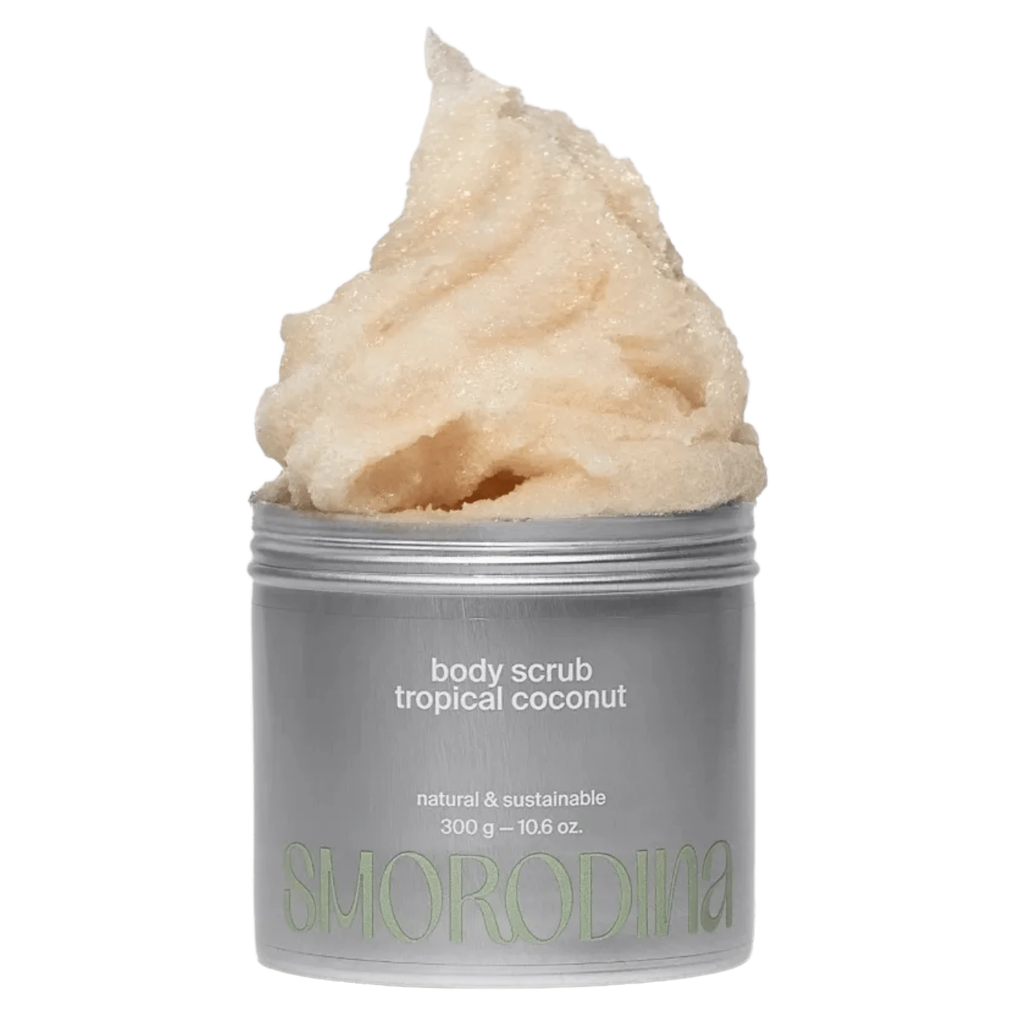 SMORODINA BODY SCRUB TROPICAL COCONUT СКРАБ-ЖЕЛЕ ДЛЯ ТЕЛА ТРОПИЧЕСКИЙ КОКОС 