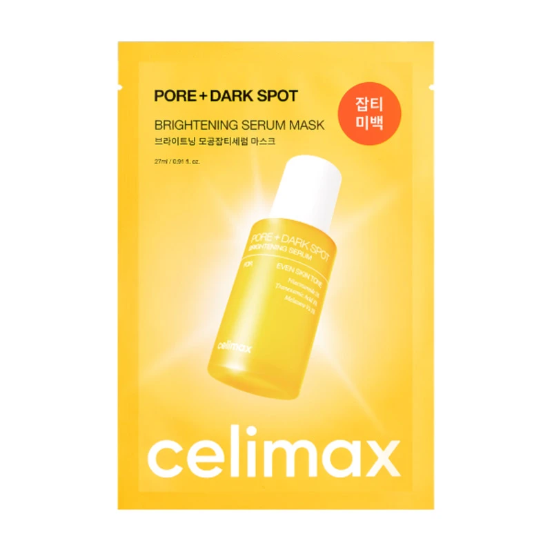 CELIMAX PORE + DARK SPOT BRIGHTENING SERUM MASK ТКАНЕВАЯ МАСКА 