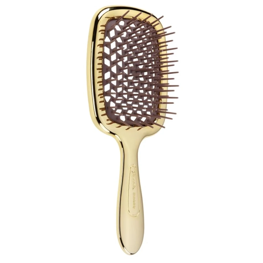 JANEKE SUPERBRUSH THE ORIGINAL ЗОЛОТО-КОРИЧНЕВАЯ РАСЧЕСКА