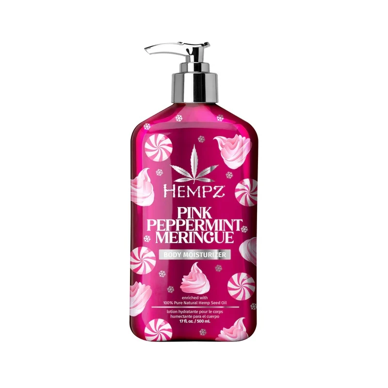 HEMPZ BODY MOISTURIZER PINK PEPERMINT MERINGUE ЛОСЬОН ДЛЯ ТЕЛА 