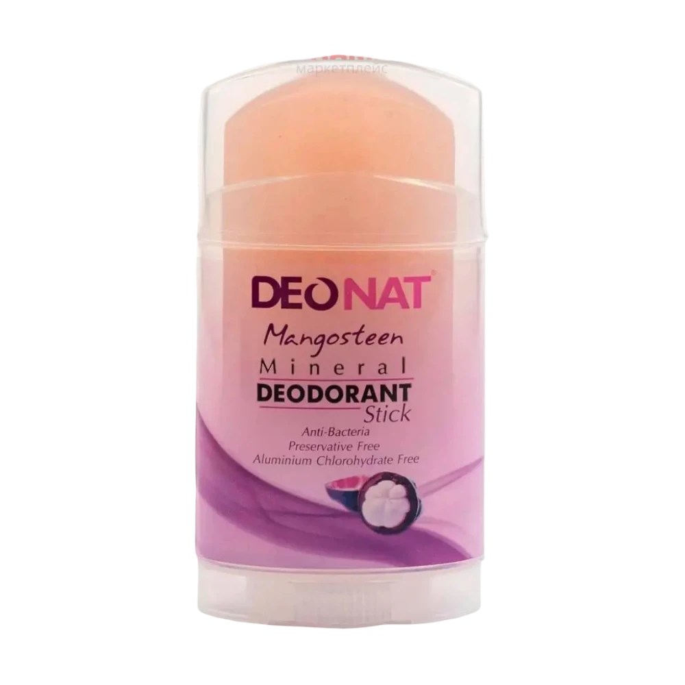 DEONAT MANGOSTEEN MINERAL DEODORANT STICK ДЕЗОДОРАНТ КРИСТАЛЛ С СОКОМ МАНГОСТИНА