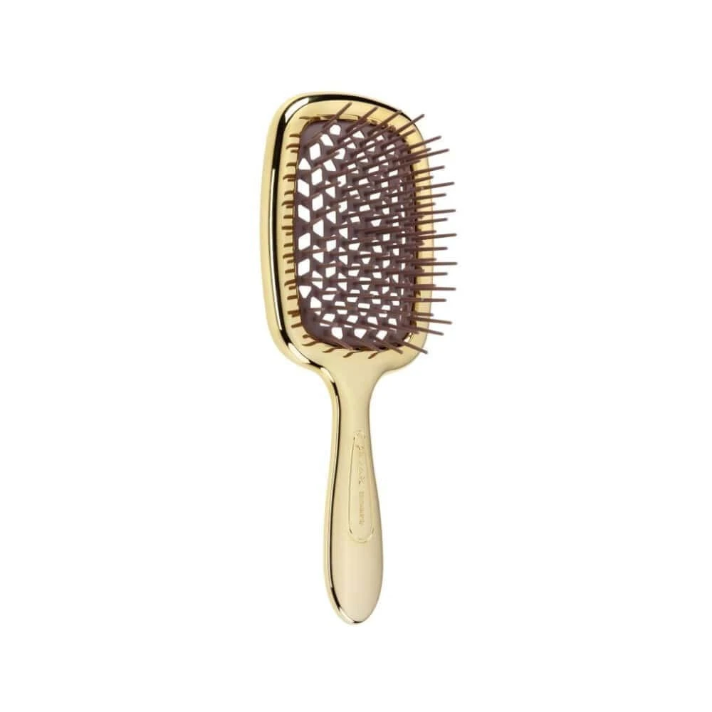 JANEKE SUPERBRUSH THE ORIGINAL SMALL ЗОЛОТИСТО-КОРИЧНЕВАЯ РАСЧЕСКА