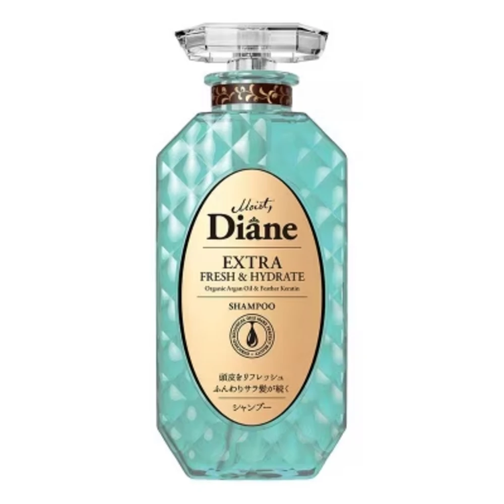 MOIST DIANE EXTRA FRESH & HYDRATE SHAMPOO КЕРАТИНОВЫЙ ШАМПУНЬ