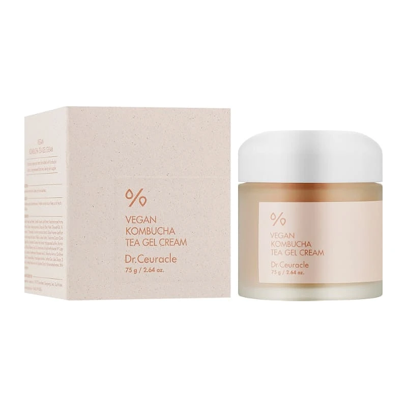 DR.CEURACLE KOMBUCHA TEA GEL CREAM УВЛАЖНЯЮЩИЙ ВЕГАНСКИЙ КРЕМ