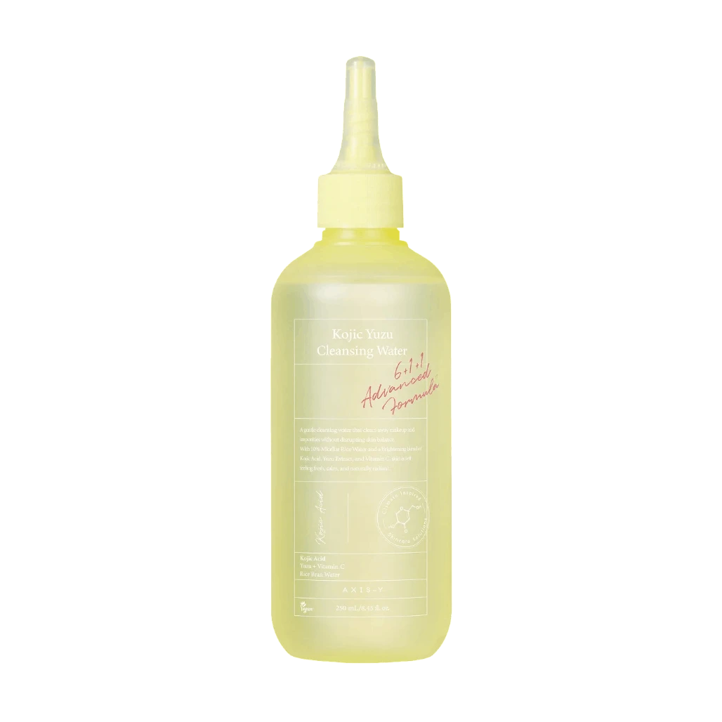 AXIS-Y KOJIC YUZU CLEANSING WATER МИЦЕЛЯРНАЯ ВОДА ДЛЯ СНЯТИЯ МАКИЯЖА