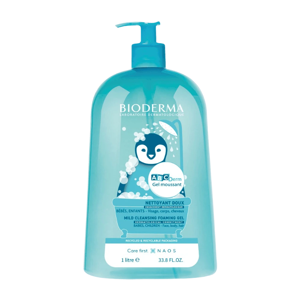 BIODERMA ABC DERM BABY GEL MOUSSANT ГЕЛЬ ДЛЯ ДУША ДЛЯ ДЕТЕЙ