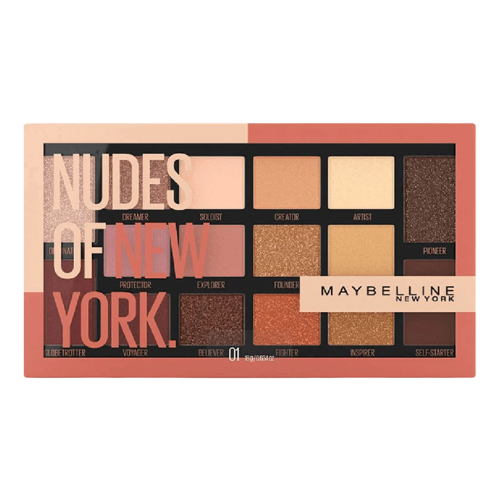 MAYBELLINE NUDES OF NEW YORK ТЕНИ ДЛЯ ВЕК