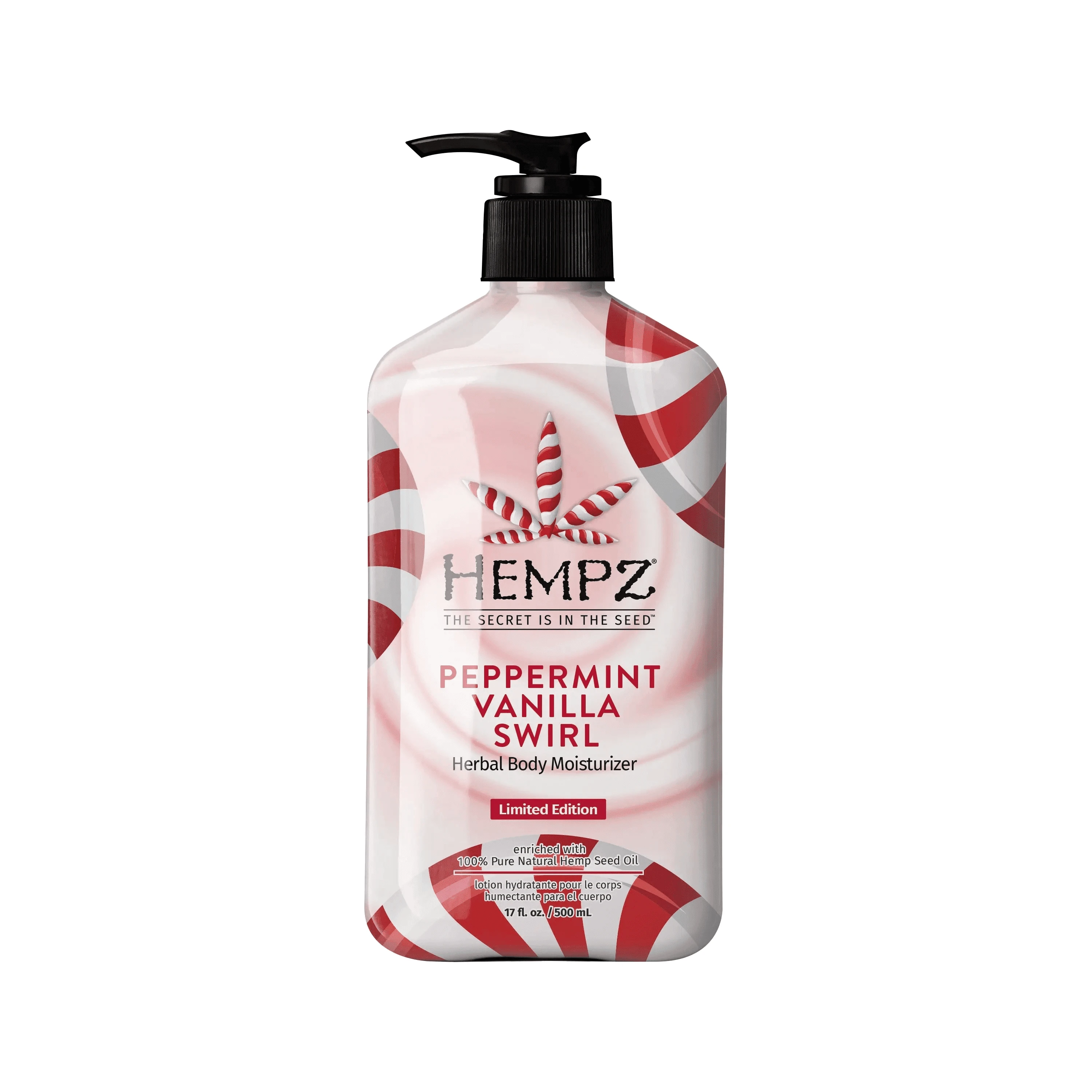 HEMPZ BODY MOISTURIZER PEPPERMINT VANILLA SWIRL МОЛОЧКО ДЛЯ ТЕЛА