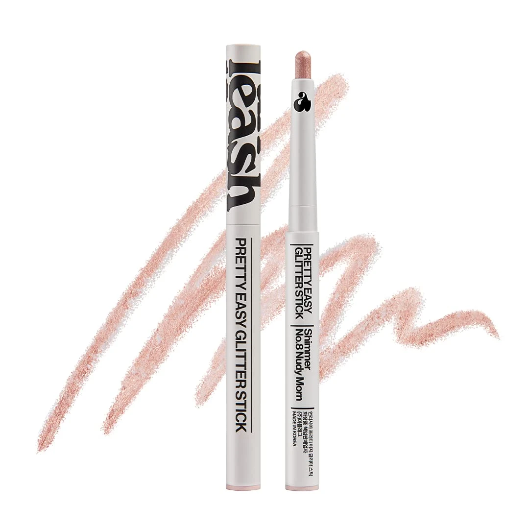 UNLEASHIA PRETTY EASY GLITTER STICK №8 NUDY MORN ГЛИТТЕР ДЛЯ ВЕК