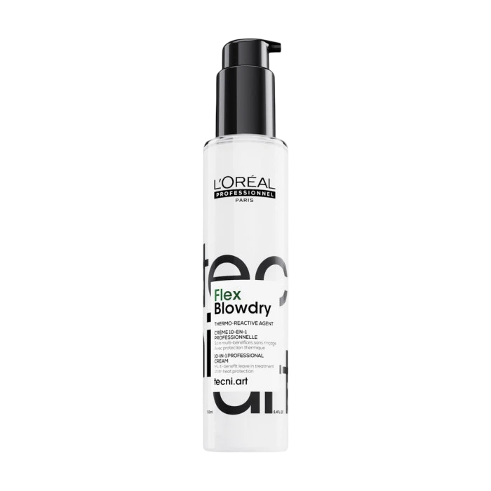 L'OREAL FLEX BLOWDRY 10 IN 1 CREAM ТЕРМОЗАЩИТНЫЙ КРЕМ ДЛЯ ВОЛОС