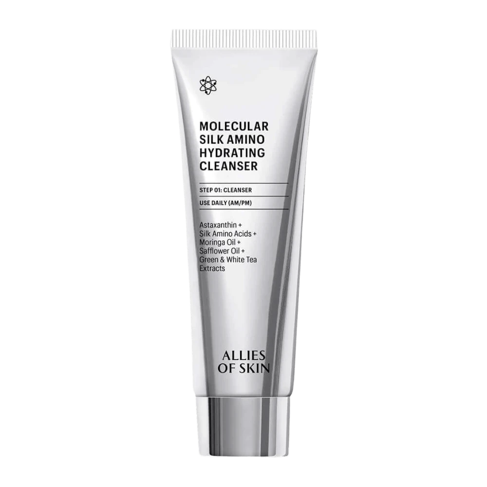 ALLIES OF SKIN MOLECULAR SILK AMINO HYDRATING CLEANSER ГЕЛЬ ДЛЯ УМЫВАНИЯ