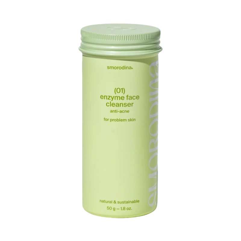 SMORODINA ENZYME FACE CLEANSER ANTI-ACNE ЭНЗИМНАЯ ПУДРА 