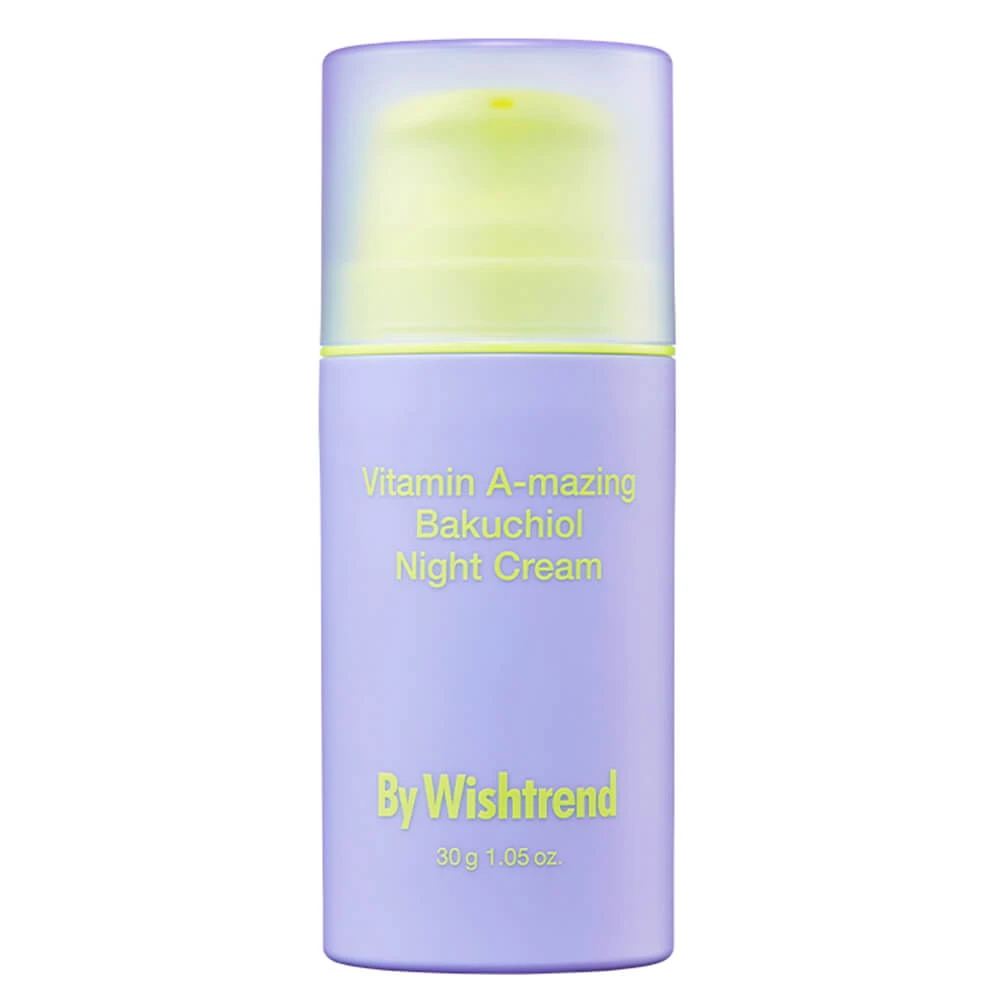 BY WISHTREND VITAMIN A-MAZING BAKUCHIOL NIGHT CREAM НОЧНОЙ ОМОЛАЖИВАЮЩИЙ КРЕМ