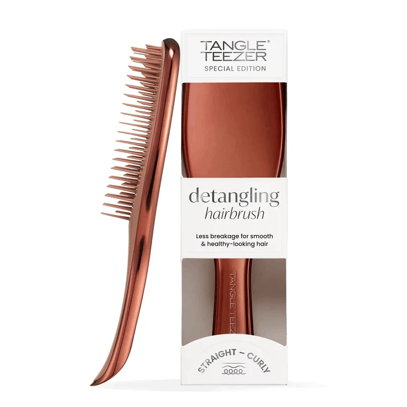 TANGLE TEEZER ULTIMATE  DETANGLER CHROME CHOCOLATE BRONZE