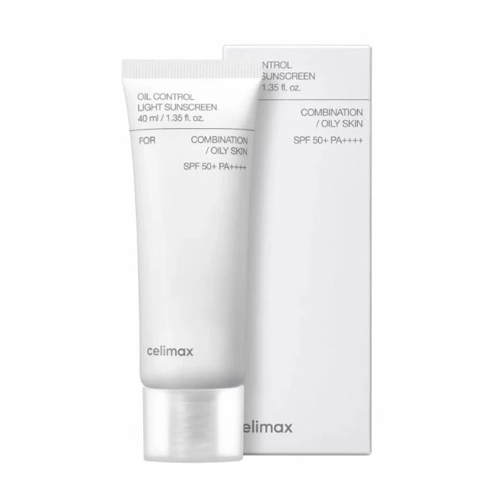 CELIMAX OIL CONTROL LIGHT SUNSCREEN SPF 50+ СПФ КРЕМ 