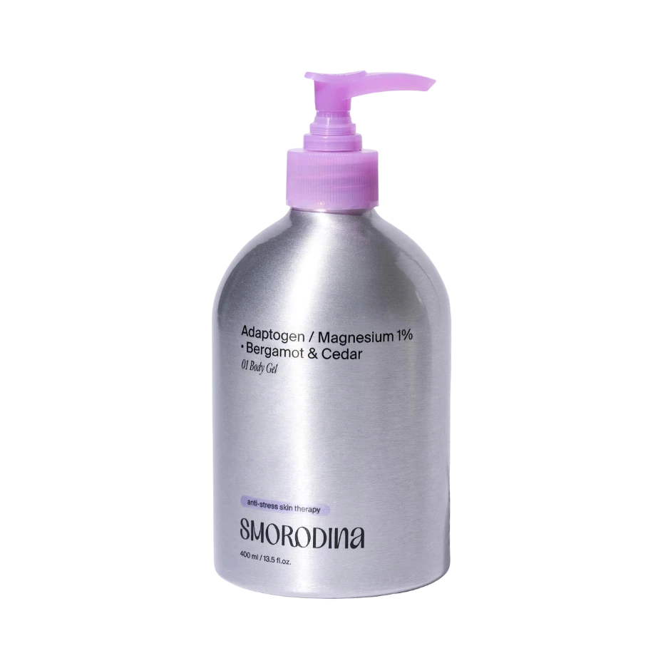 SMORODINA ADAPTOGEN MAGNESIUM 1% BODY GEL ГЕЛЬ ДЛЯ ДУША 