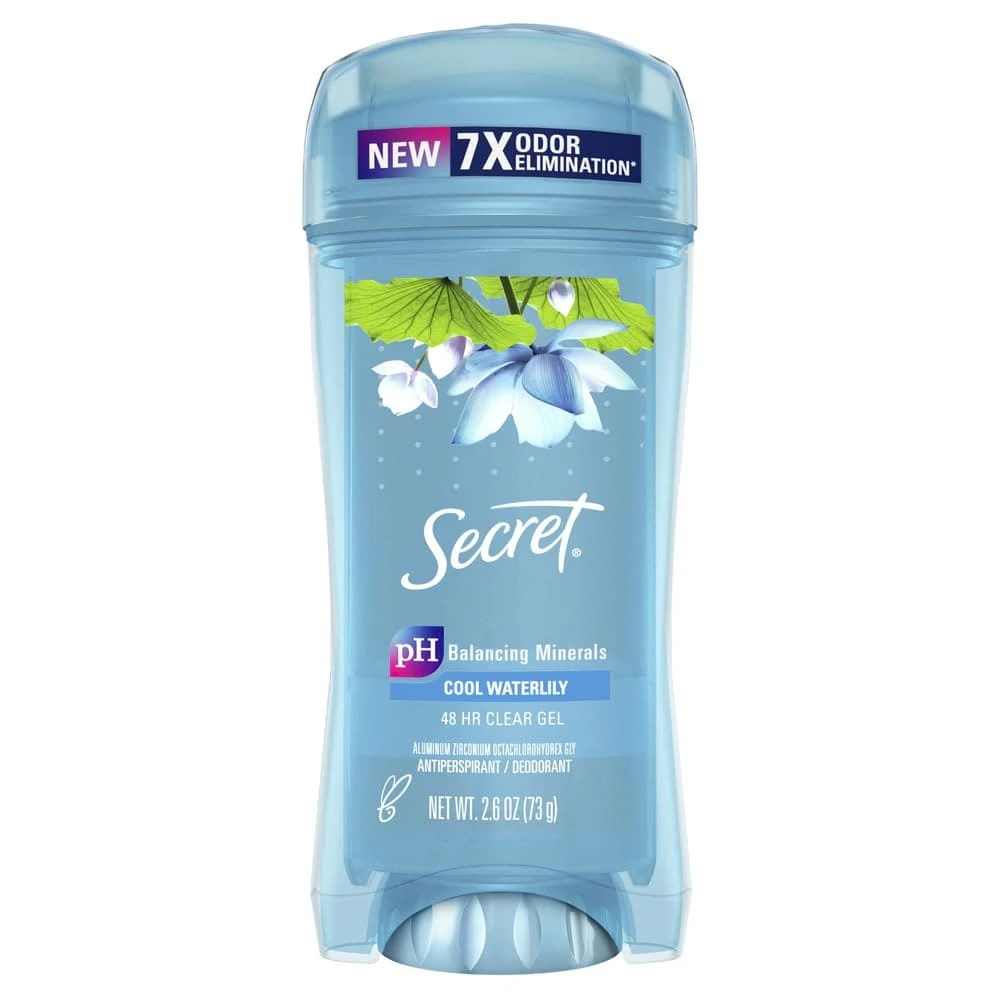 SECRET PH BALANCING MINERALS COOL WATERLILY ANTIPERSPIRANT DEODORANT
