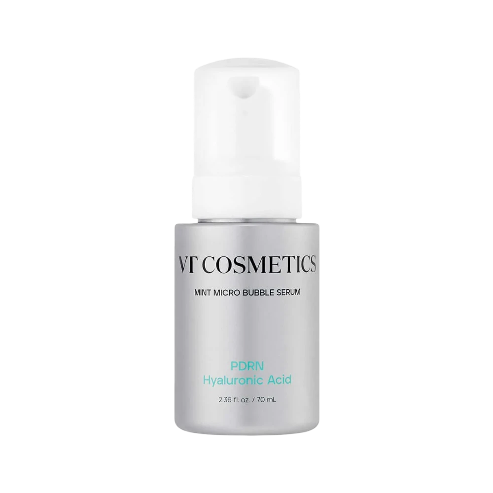 VT COSMETICS PDRN HYALURONIC ACID MINT MICRO BUBBLE SERUM СЫВОРОТКА 