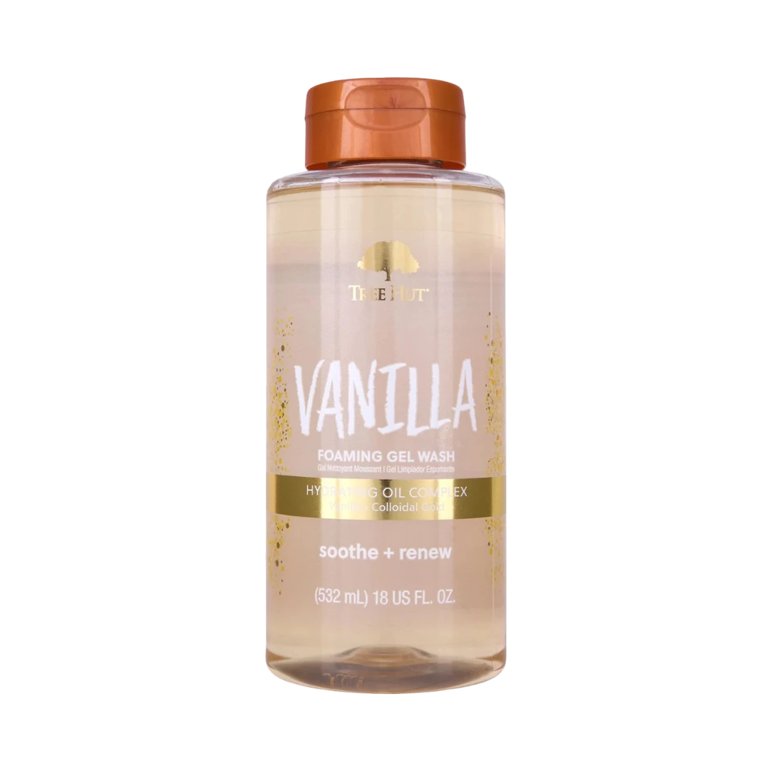 TREE HUT VANILLA FOAMING GEL WASH ГЕЛЬ ДЛЯ ДУША
