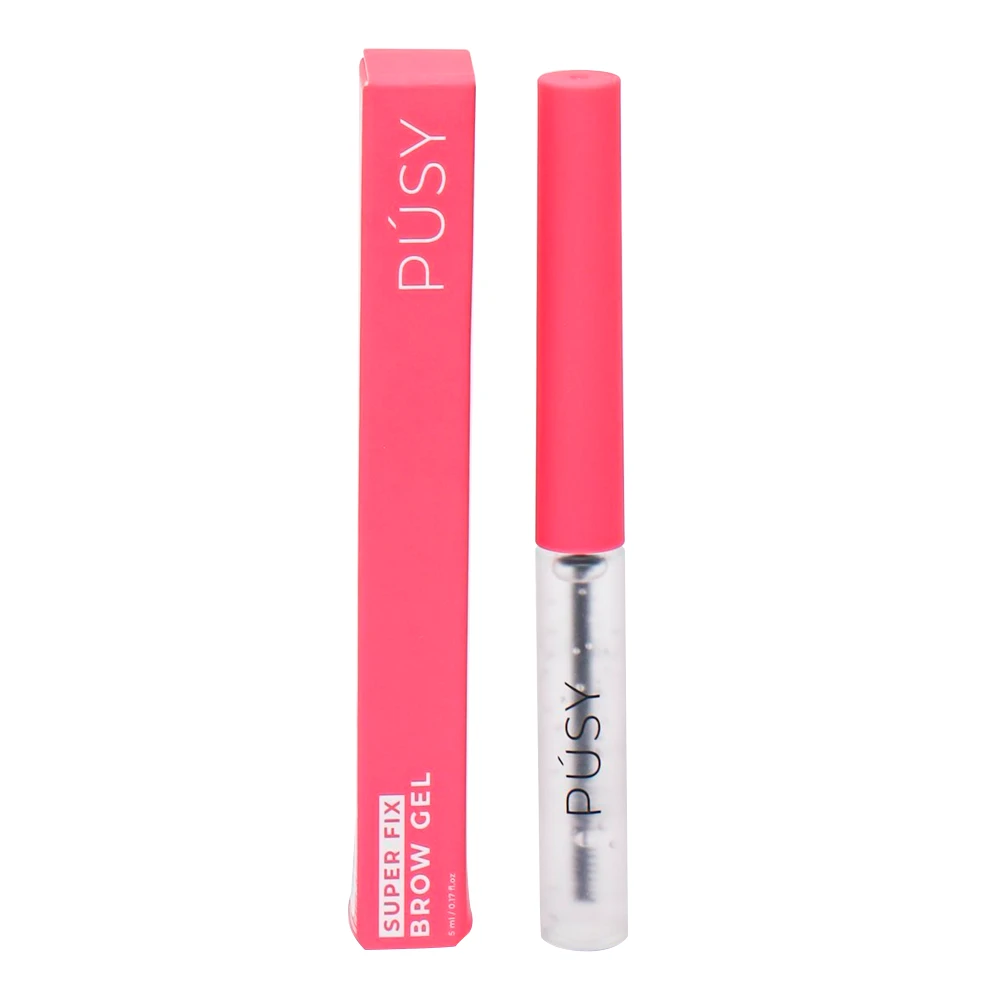 PUSY SUPER FIX BROW GEL РОЗОВЫЙ ГЕЛЬ ДЛЯ БРОВЕЙ СУПЕР ФИКСАЦИЯ